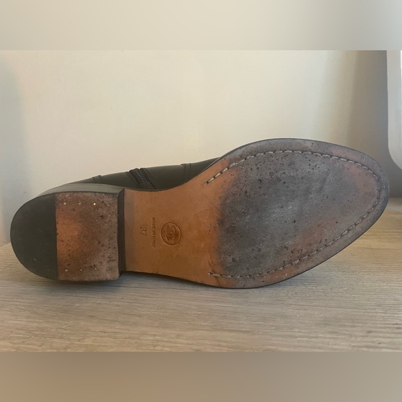 Authentic Chanel chelsea boots. Pre-owned. Comes with box and two dust bags. - Picture 8 of 12